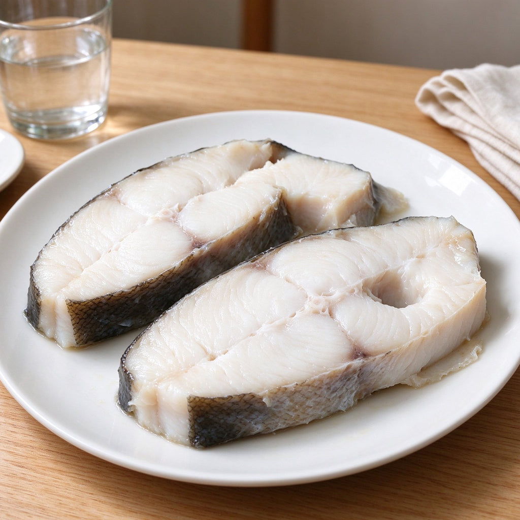 Premium Fresh Flounder Fish Steaks