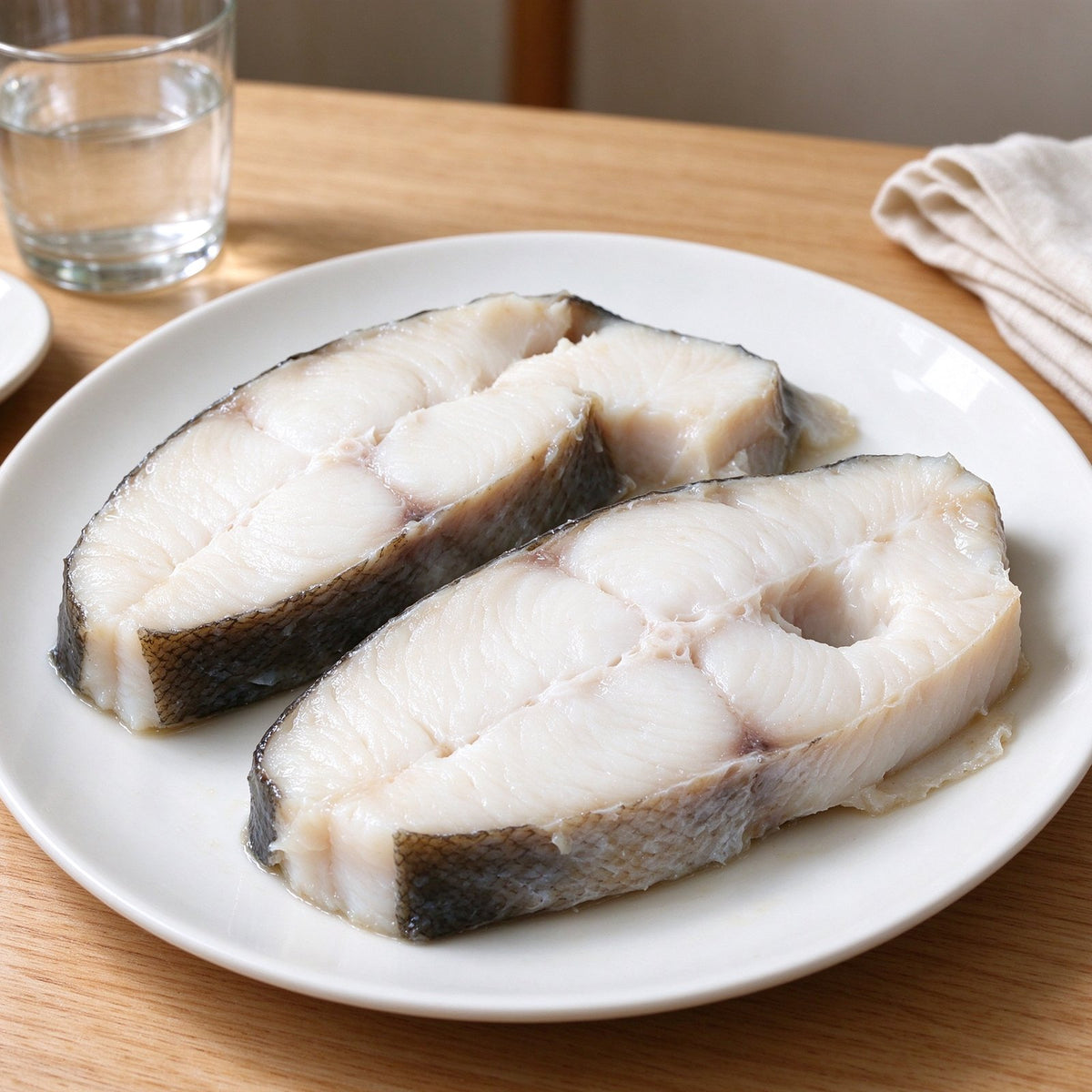 Premium Fresh Flounder Fish Steaks