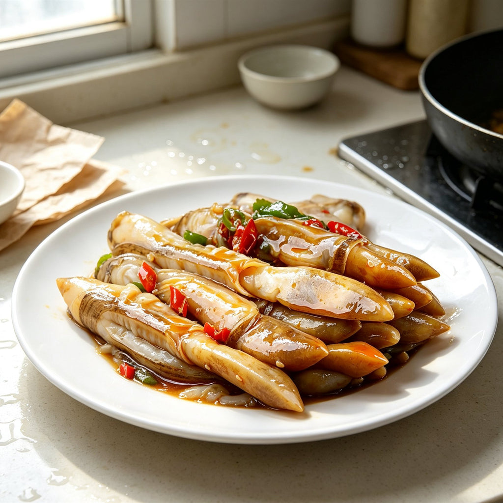 Fresh Premium Bamboo Razor Clams