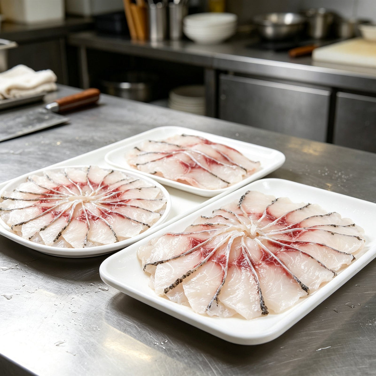 Frozen Crispy Grass Carp Fillet Slices