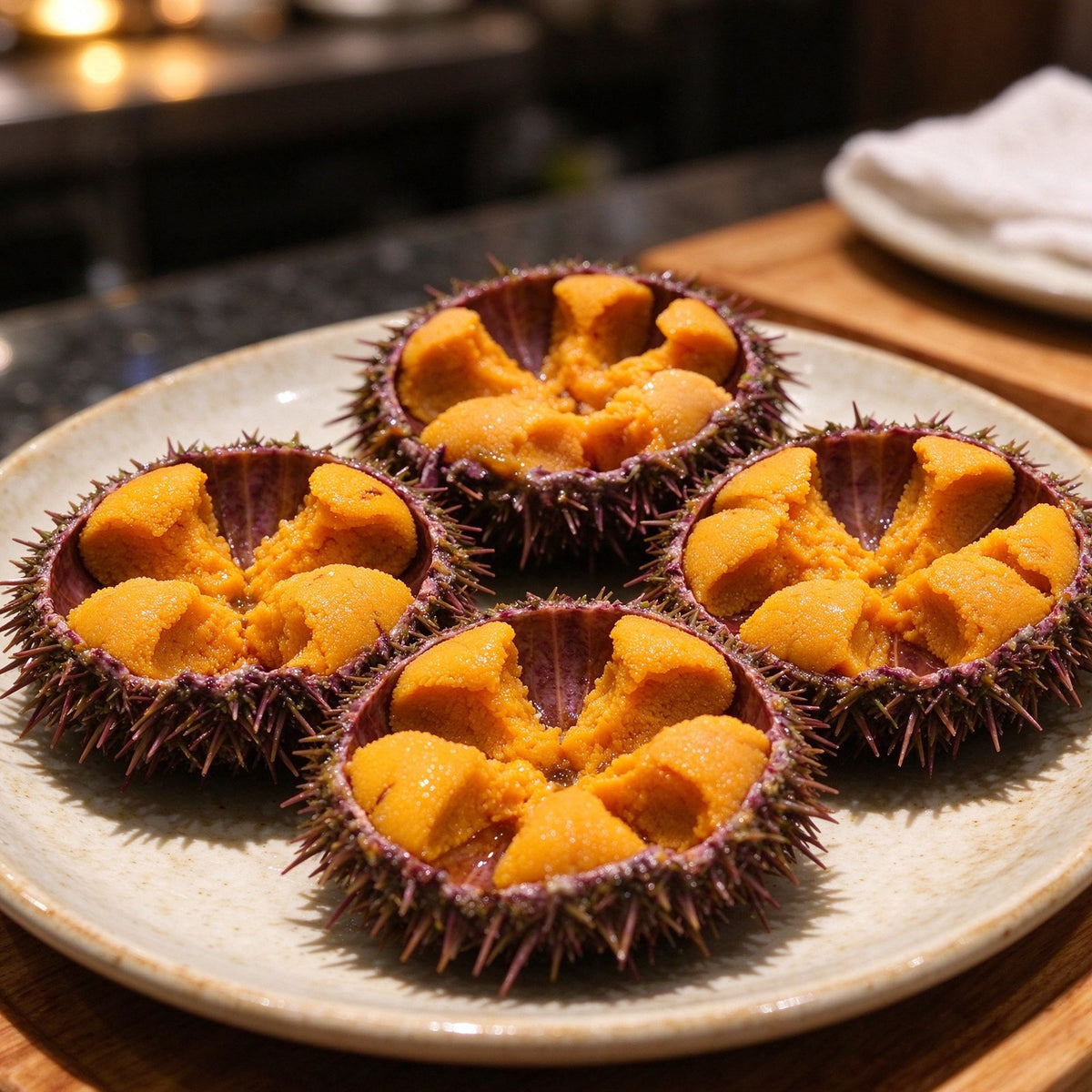 Fresh-Frozen Sea Urchin Roe Delicacy